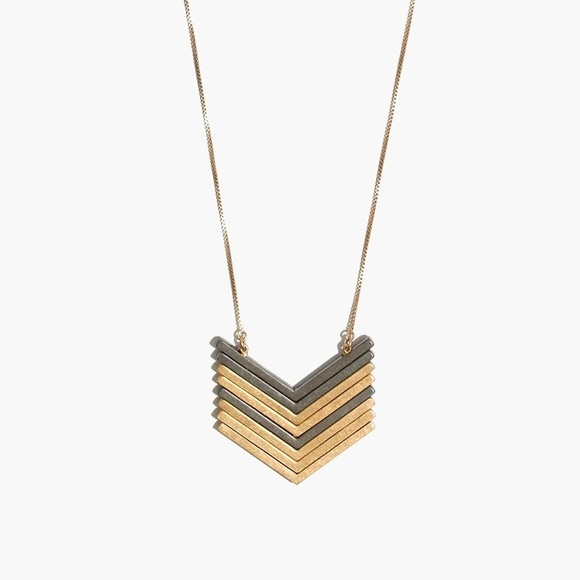Madewell Arrowstack Necklace - Picture 1 of 7